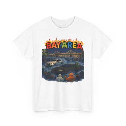 ADULT UNISEX White- Bay Tee