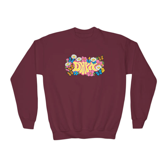 BIG KIDS Maroon Spring- DHYH Crewneck