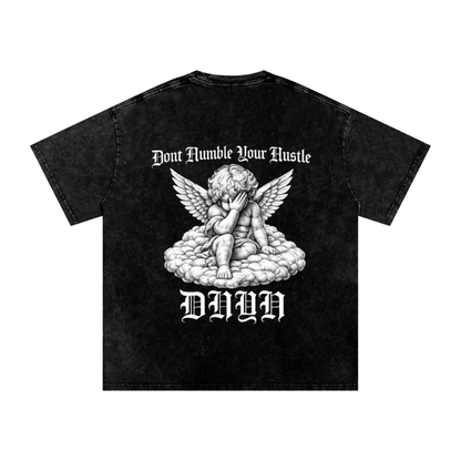 MENS-  Washed Angel Oversized Cotton T-Shirt