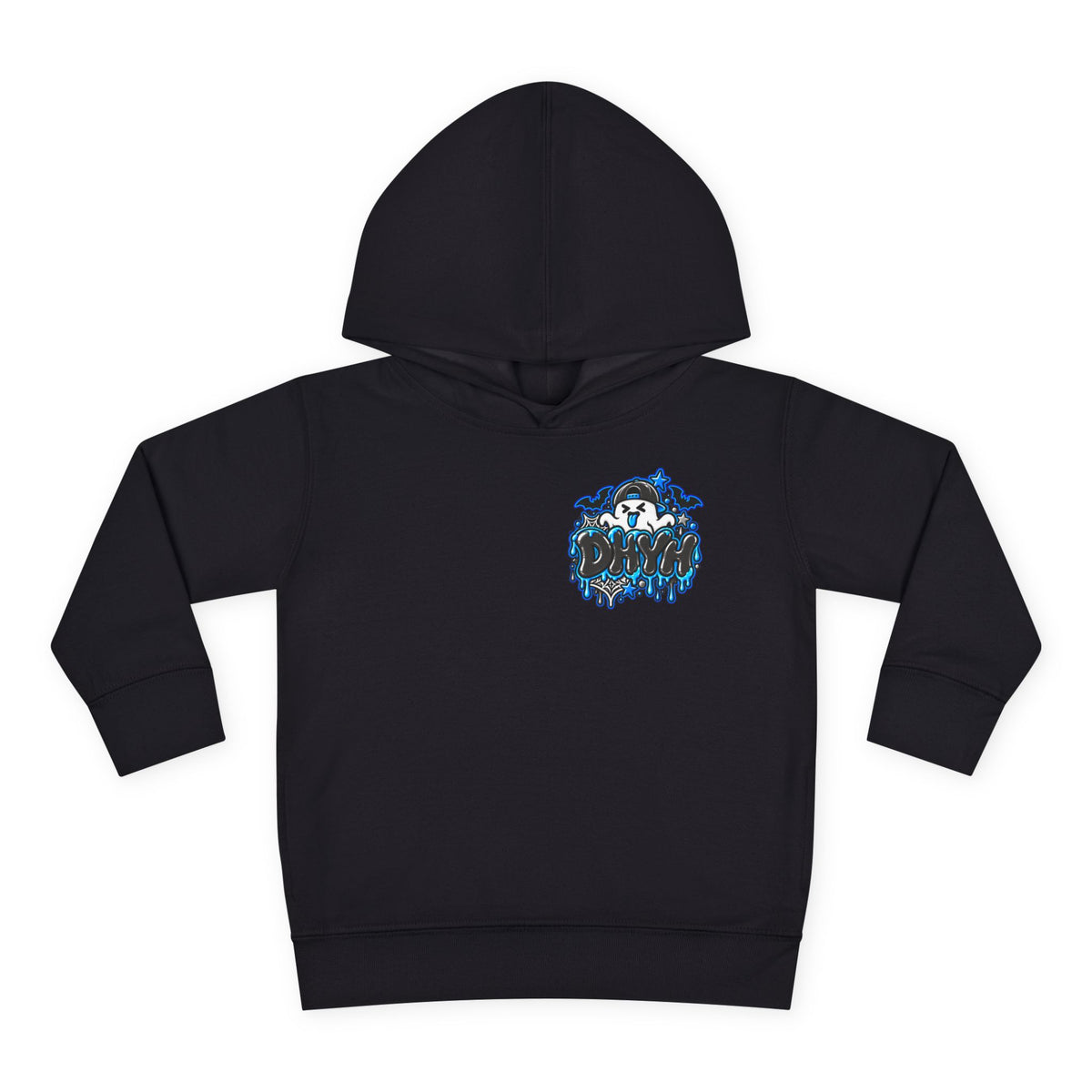TODDLER BOYS — Blue Halloween Themed "DHYH" Hoodie