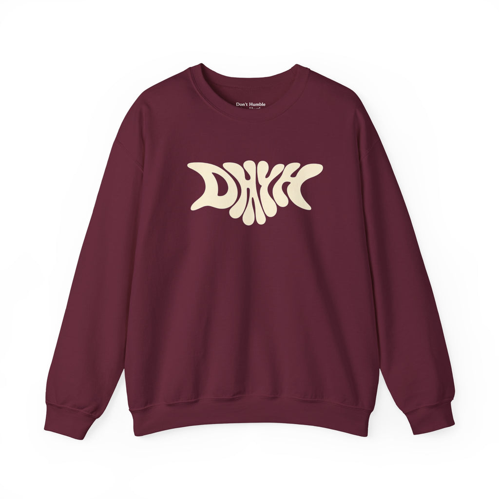 SNUG FIT Maroon/Cream- DHYH Crewneck