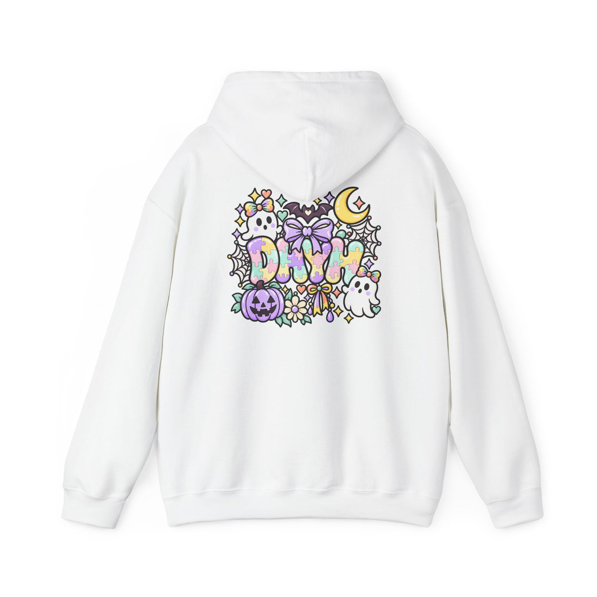 WOMEN'S- Autism Halloween Themed "DHYH" Hoodie