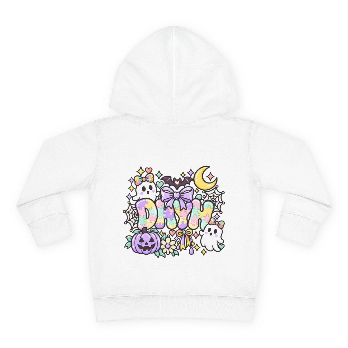 TODDLER GIRLS — Austism Halloween Ghosts "Dawn" Pullover