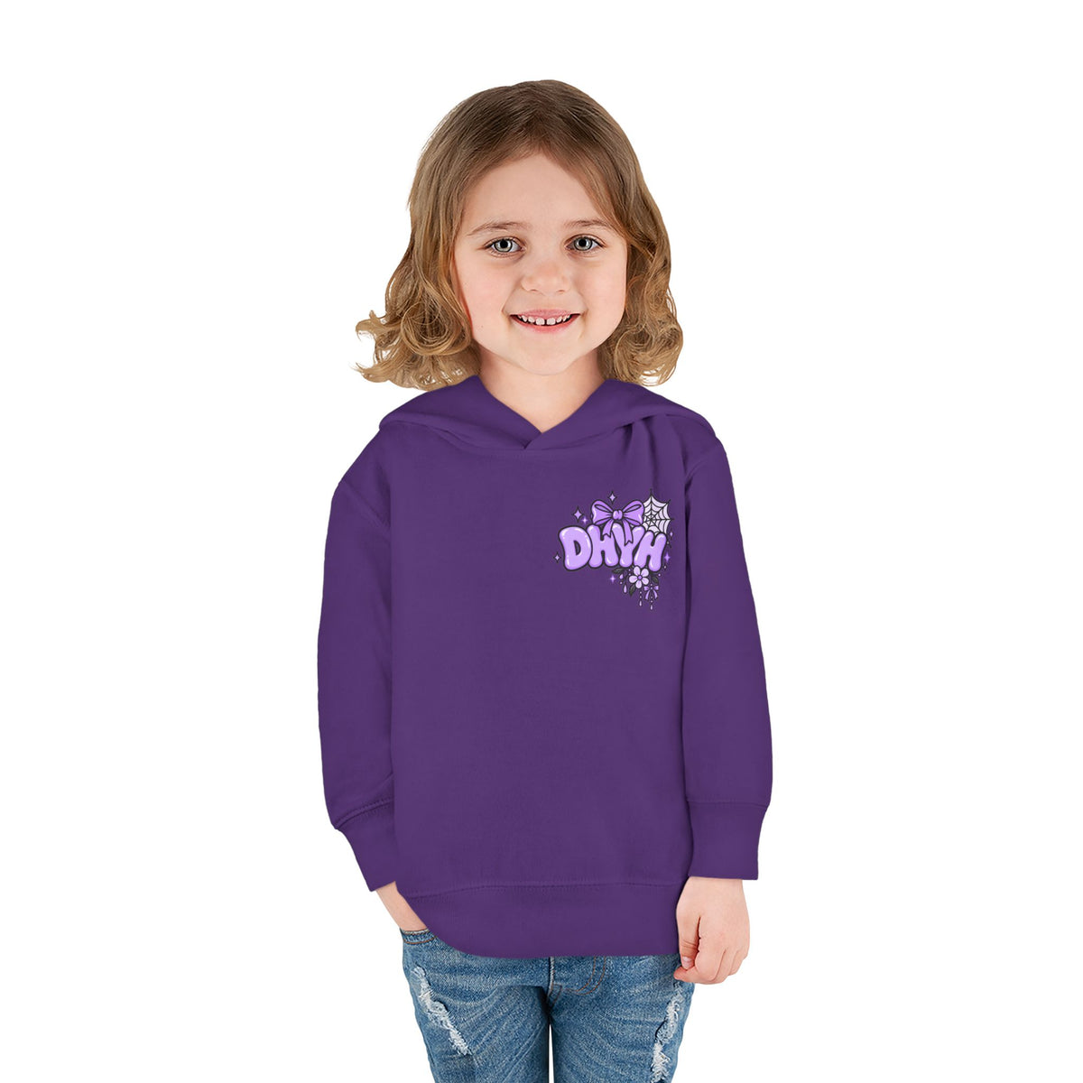 TODDLER GIRLS — Halloween Themed "DHYH" Hoodie