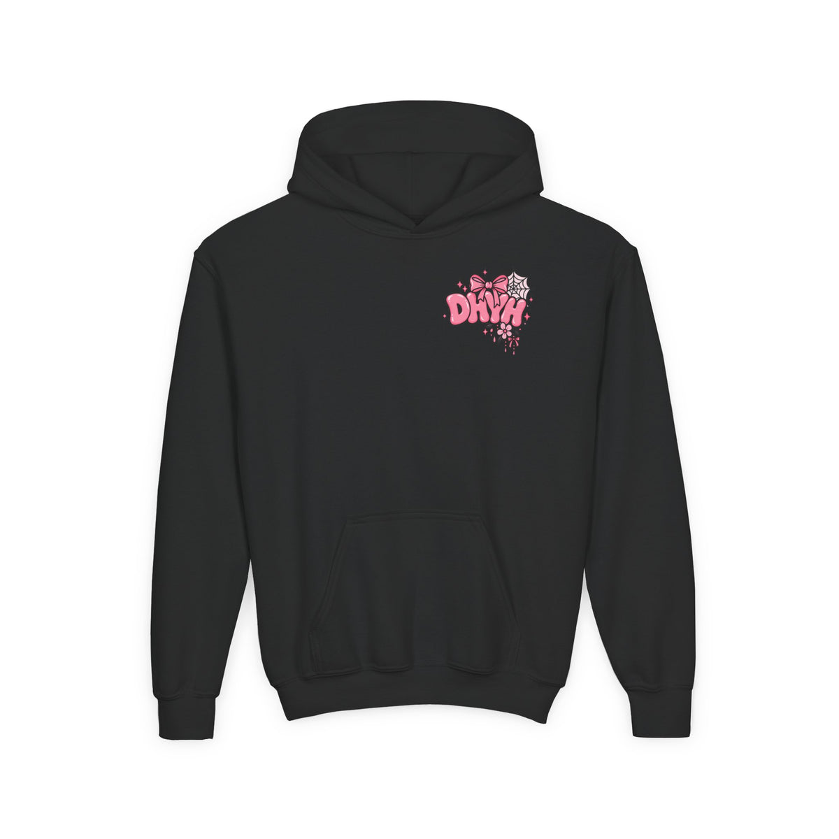 GIRL'S- Pink Halloween Themed DHYH Hoodie