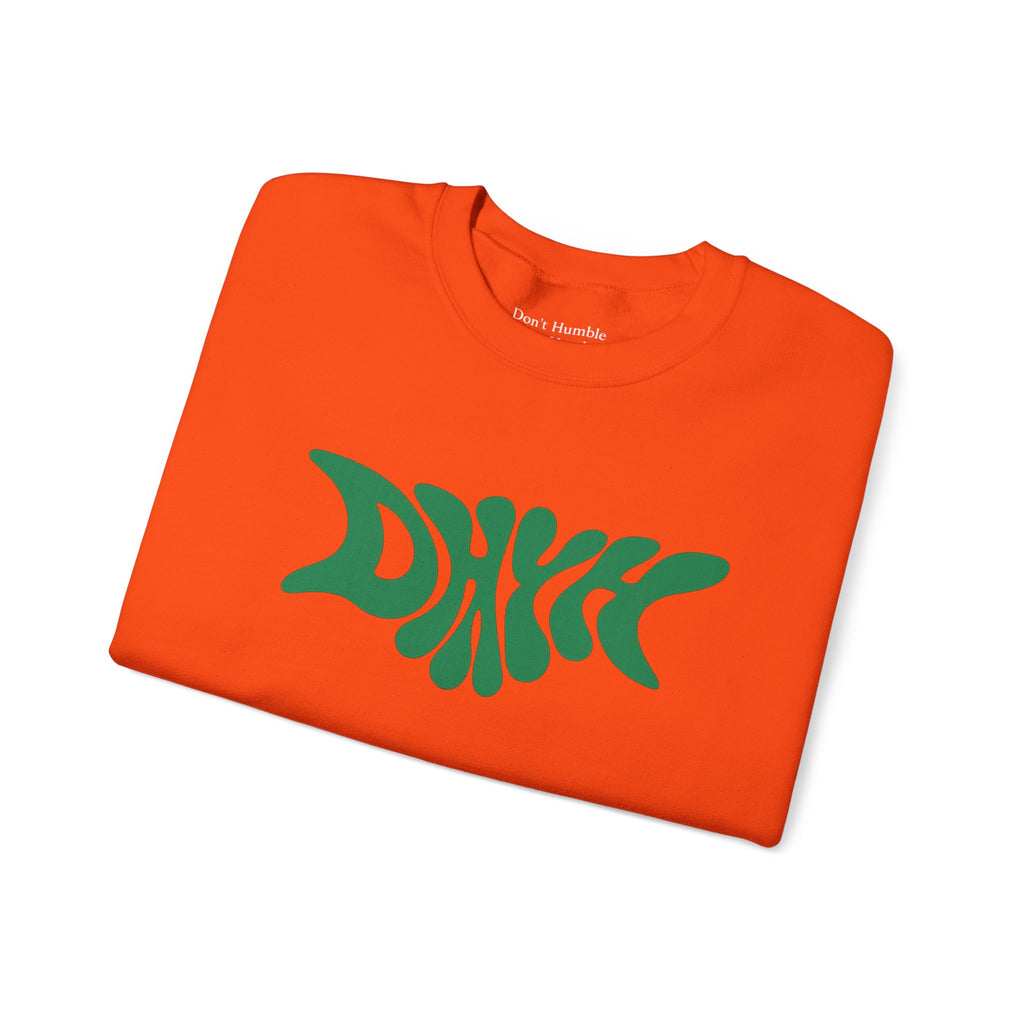SNUG FIT Orange- DHYH Crewneck