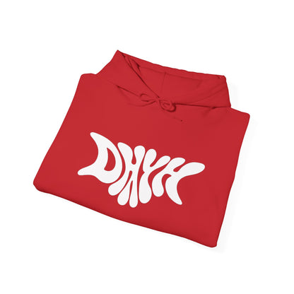 Red & White "DHYH" Hoodie