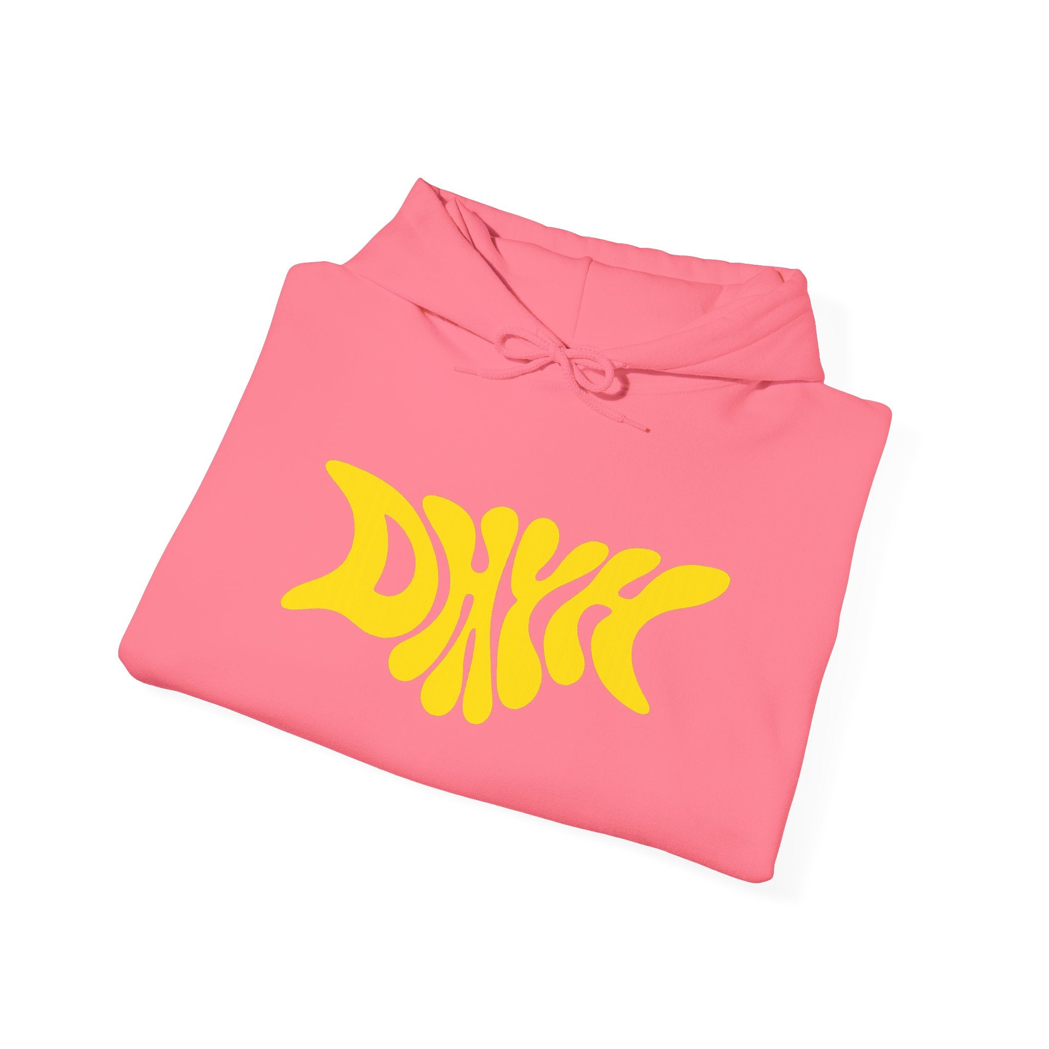 Safety Pink/Yellow- "DHYH" Hoodie