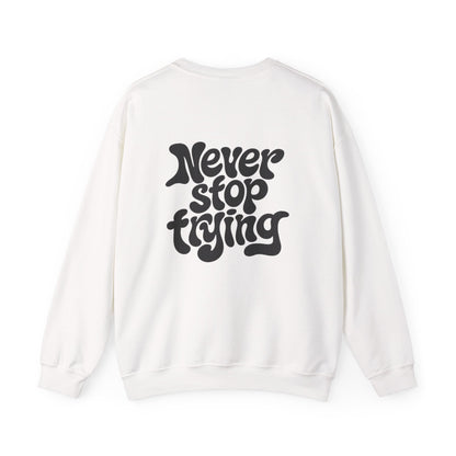 Exclusive White- Don't Humble Your Hustle™ Crewneck