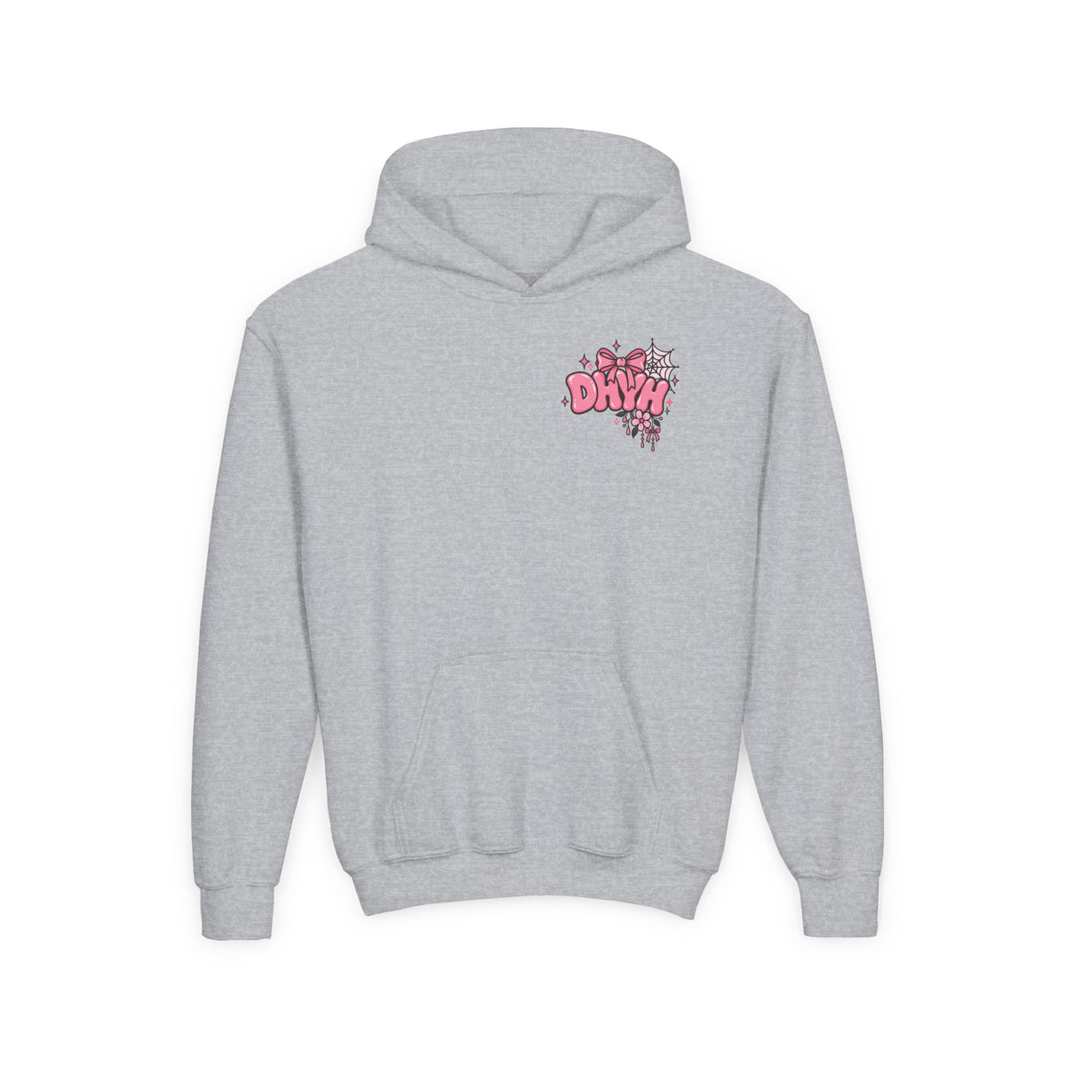 GIRL'S- Pink Halloween Themed DHYH Hoodie
