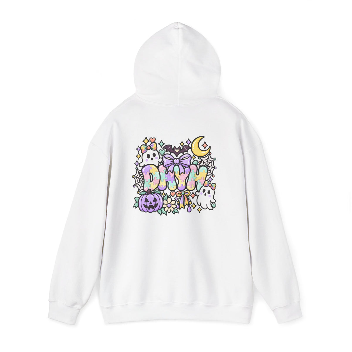 WOMEN'S- Autism Halloween Themed "DHYH" Hoodie