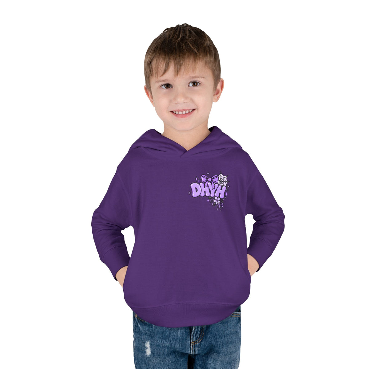 TODDLER GIRLS — Halloween Themed "DHYH" Hoodie