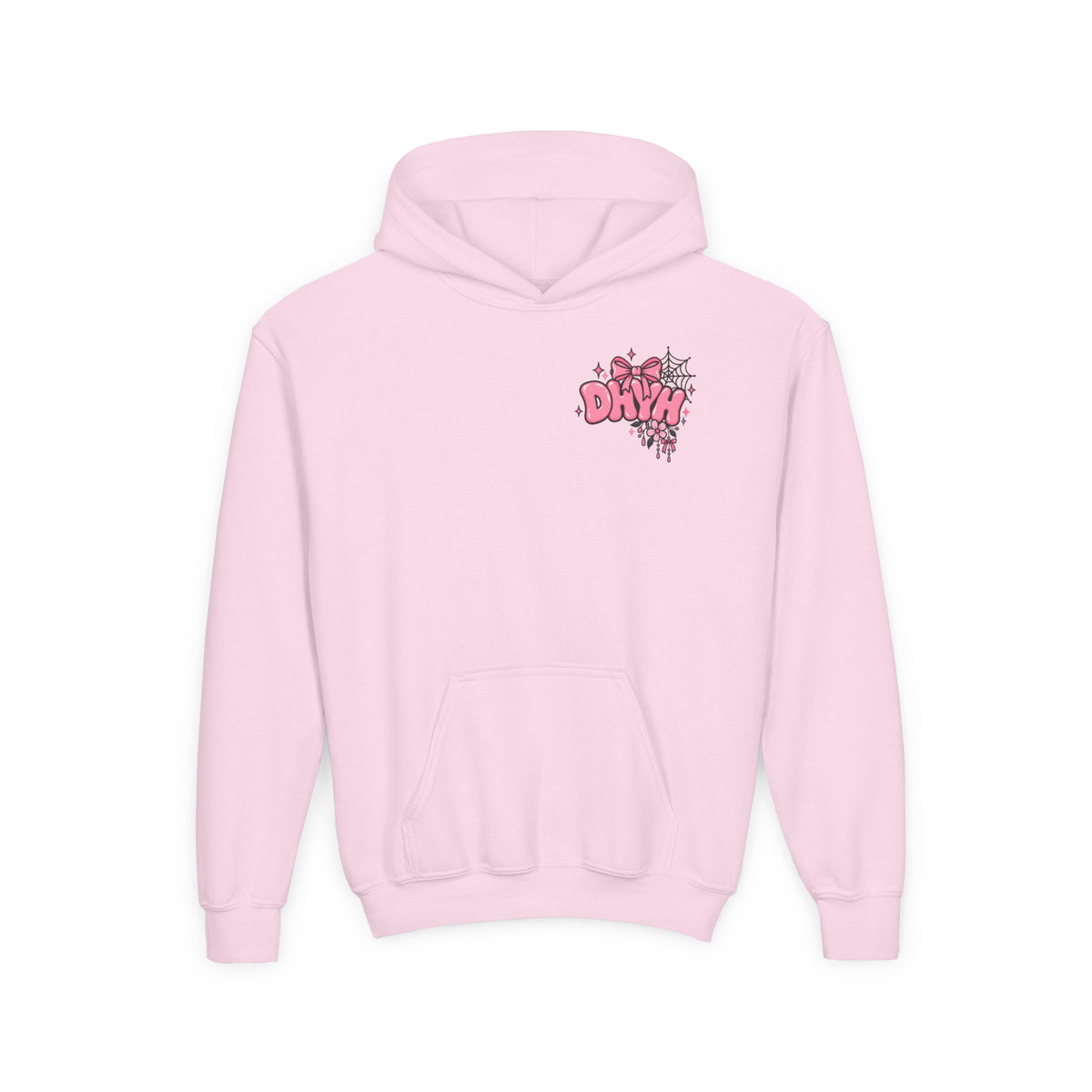GIRL'S- Pink Halloween Themed DHYH Hoodie