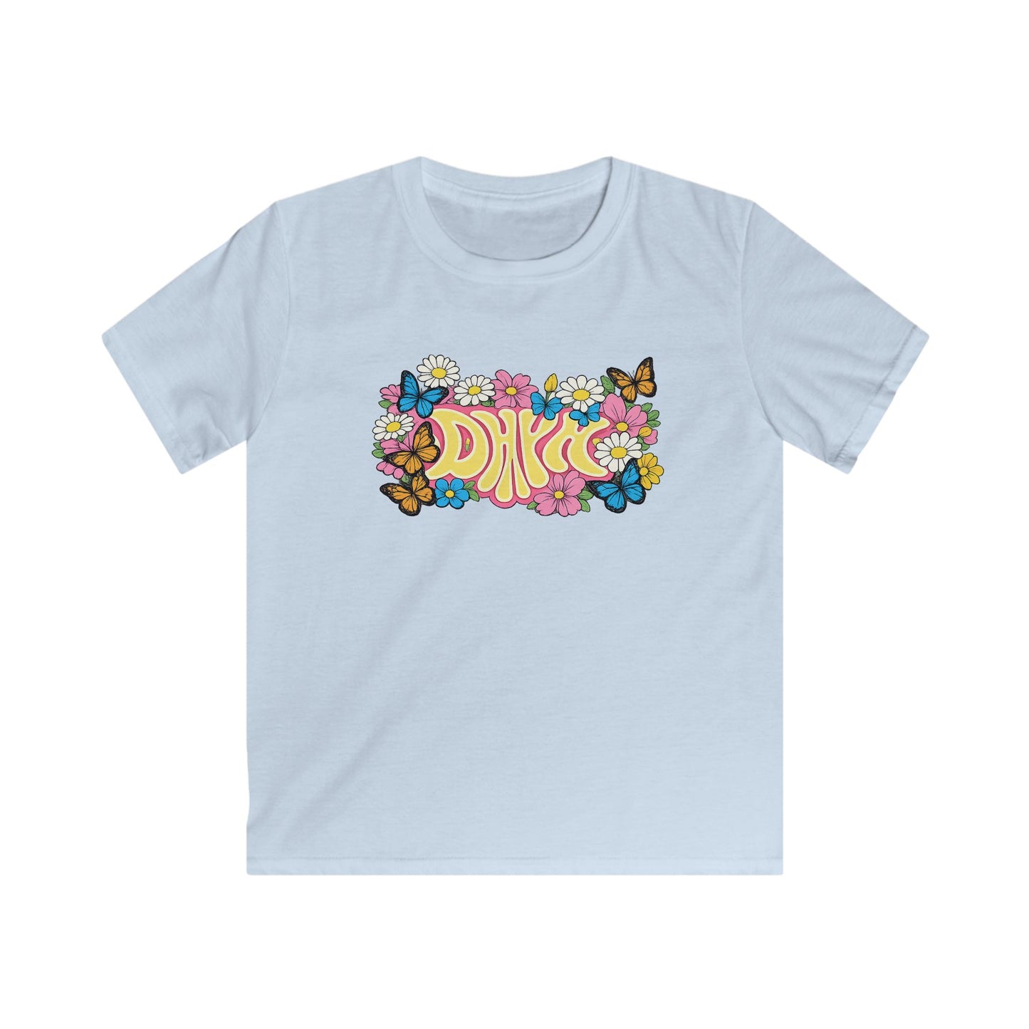 BIG KIDS Light Blue Spring- DHYH Tee