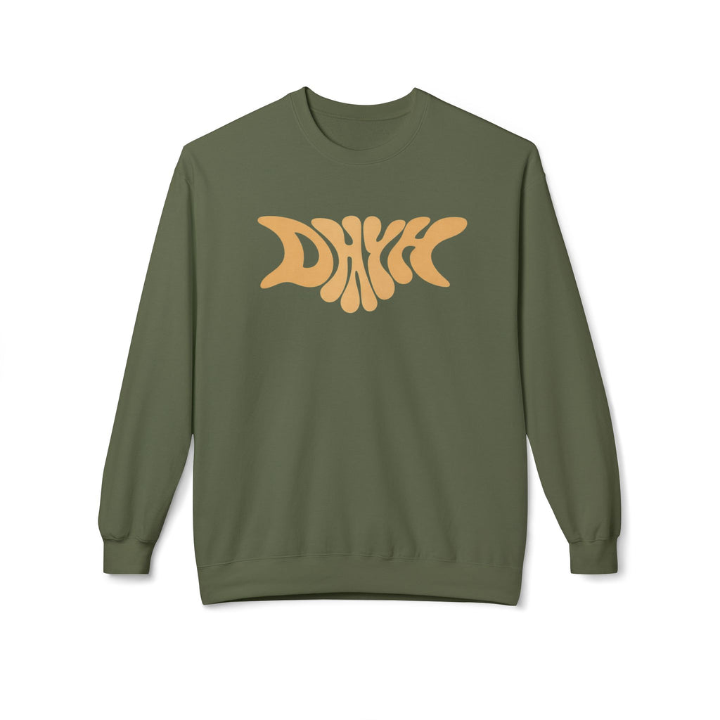 LOOSE FIT Military Green/Tan – DHYH Crewneck