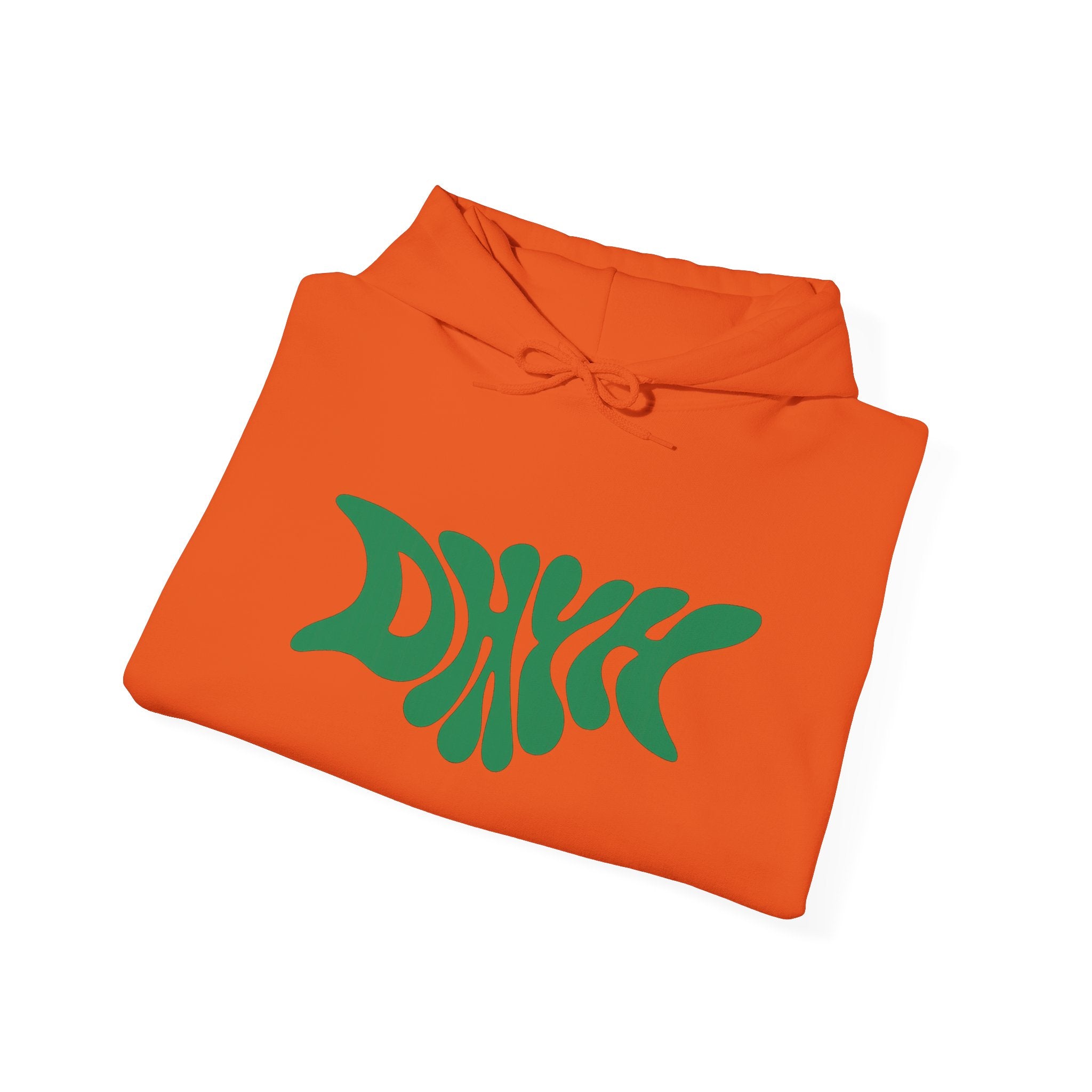 Orange- "DHYH" Hoodie