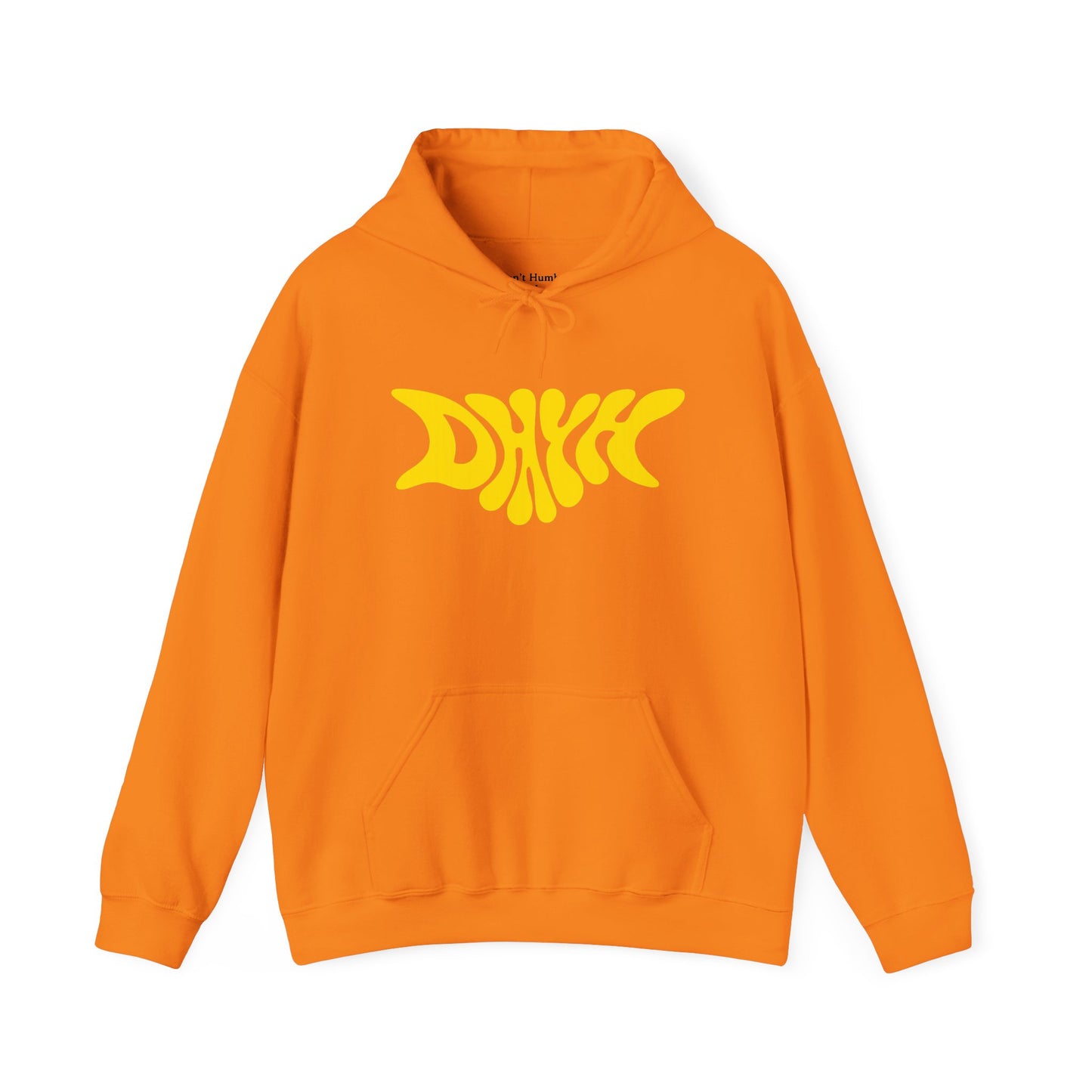 Safety Orange/Yellow- "DHYH" Hoodie