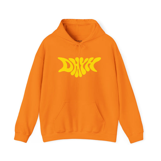 Safety Orange/Yellow- "DHYH" Hoodie