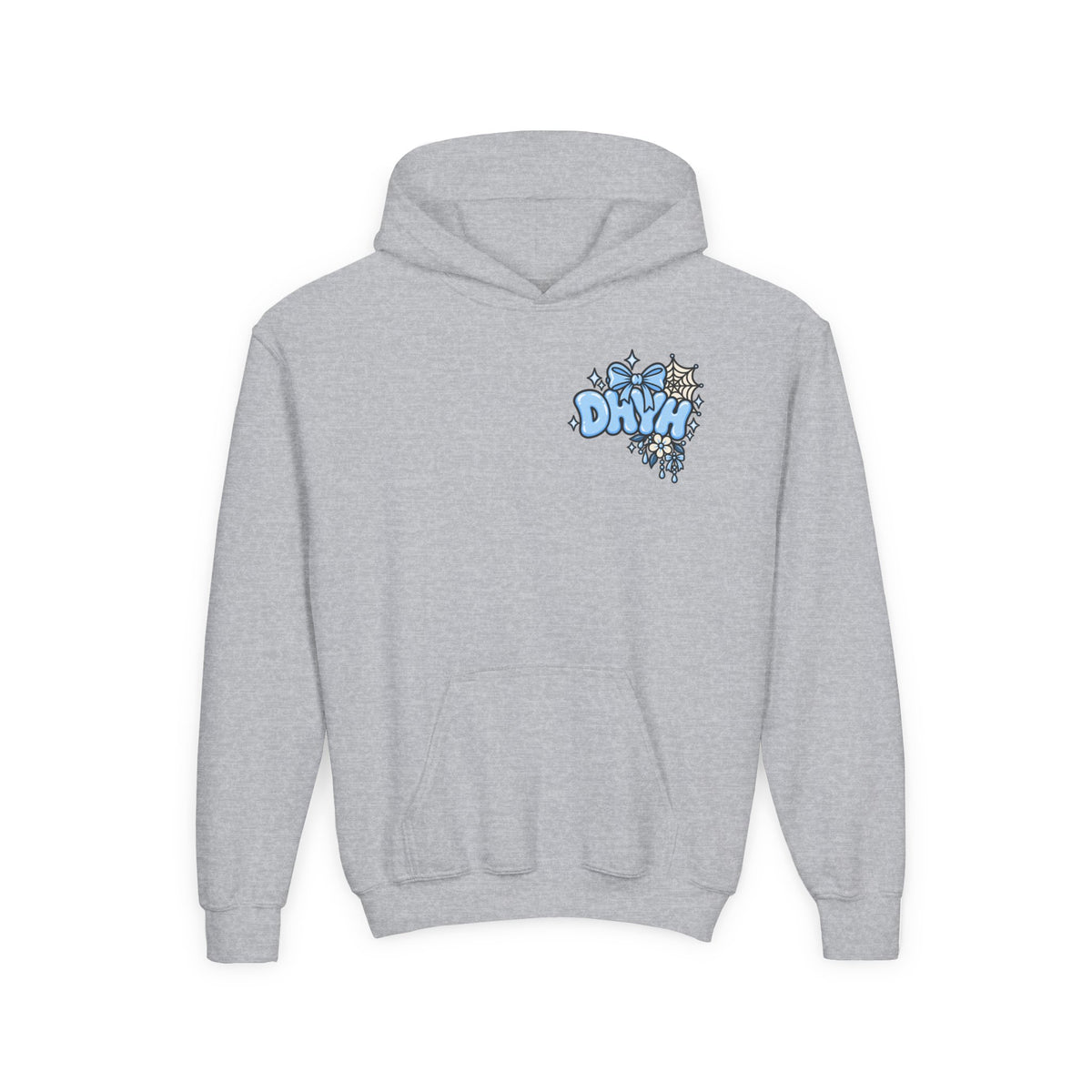 GIRLS- Blue Halloween Themed DHYH Hoodie