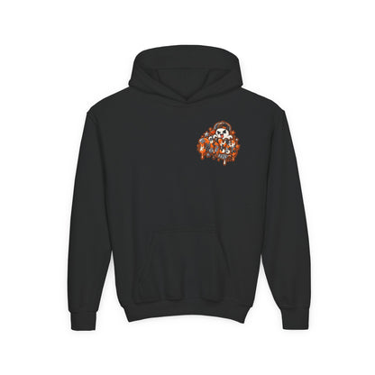 BOYS- Orange Autism Halloween Themed DHYH Hoodie