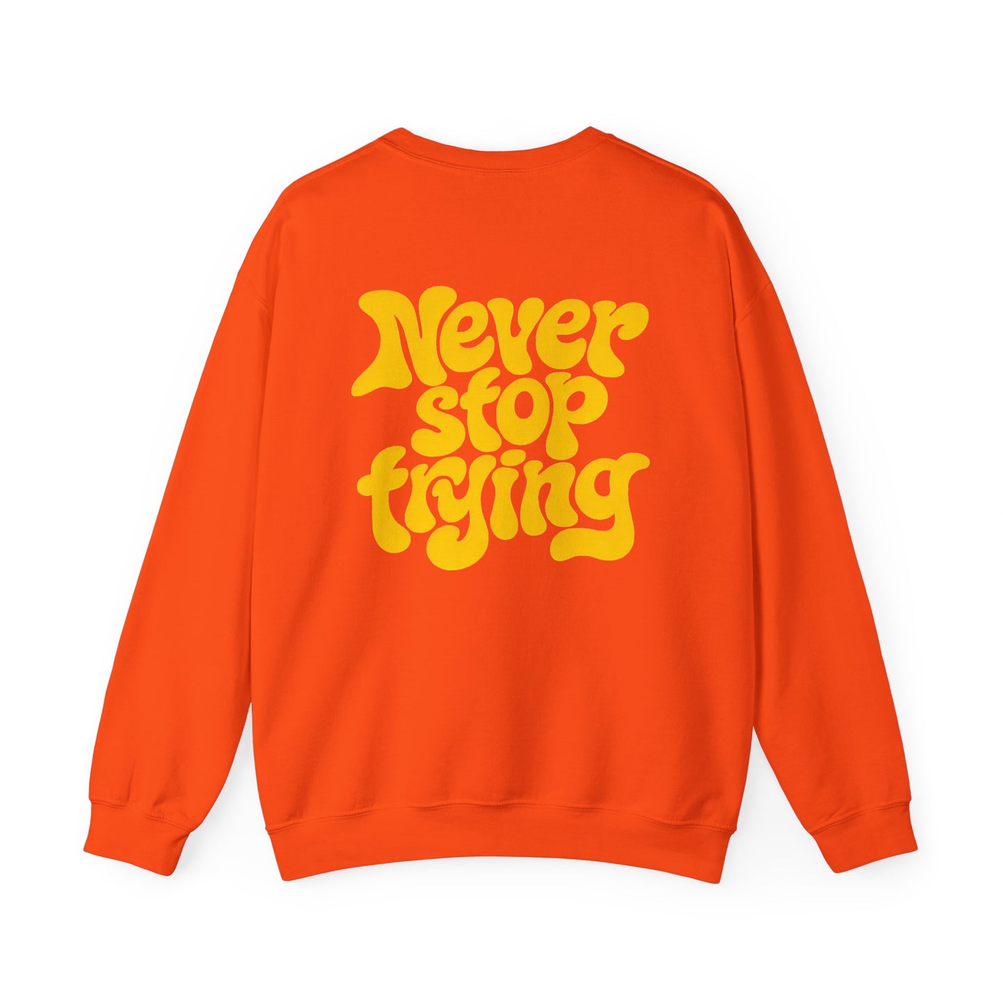 Exclusive Orange- "Never Stop Trying" Don't Humble Your Hustle™