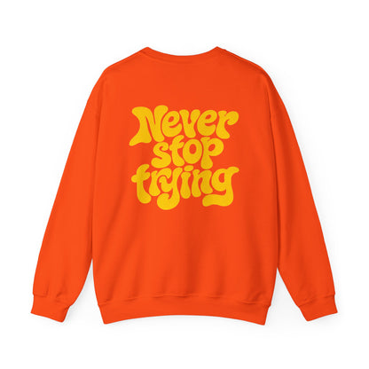 Exclusive Orange- "Never Stop Trying" Don't Humble Your Hustle™