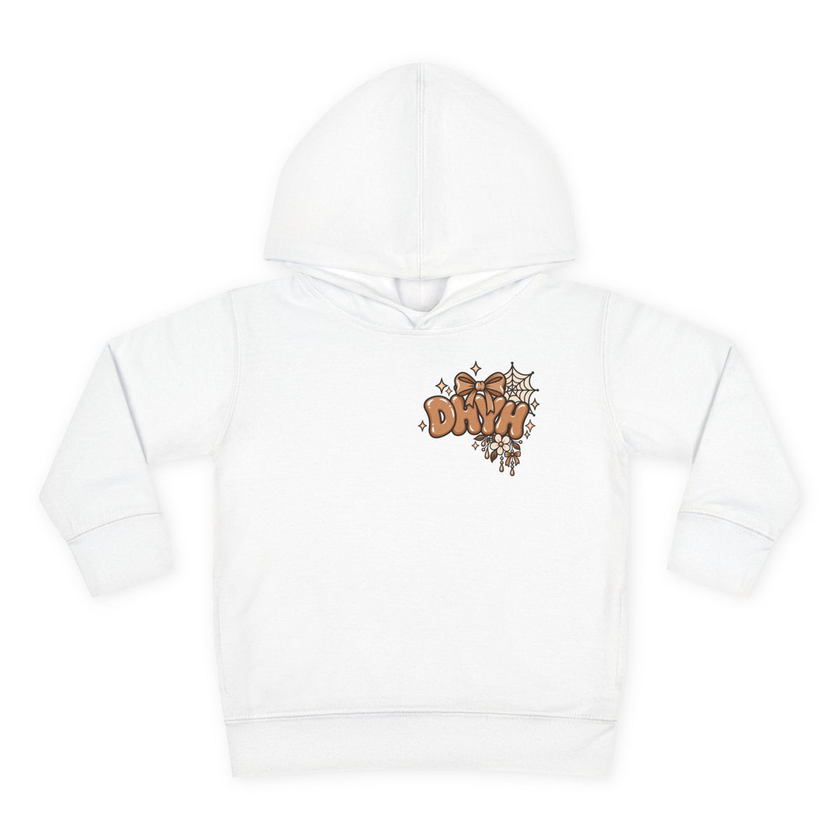 TODDLER GIRLS — Cute Black Halloween Ghosts "Dawn" Pullover