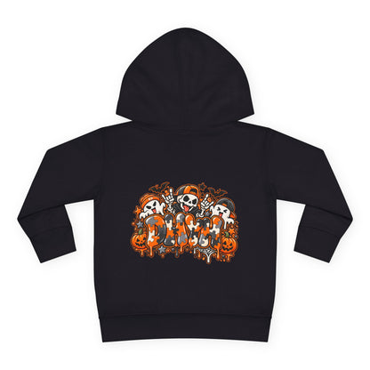 TODDLER BOYS — Orange Autism Halloween Themed "DHYH" Hoodie