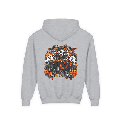 BOY'S- Orange Halloween Themed DHYH Hoodie