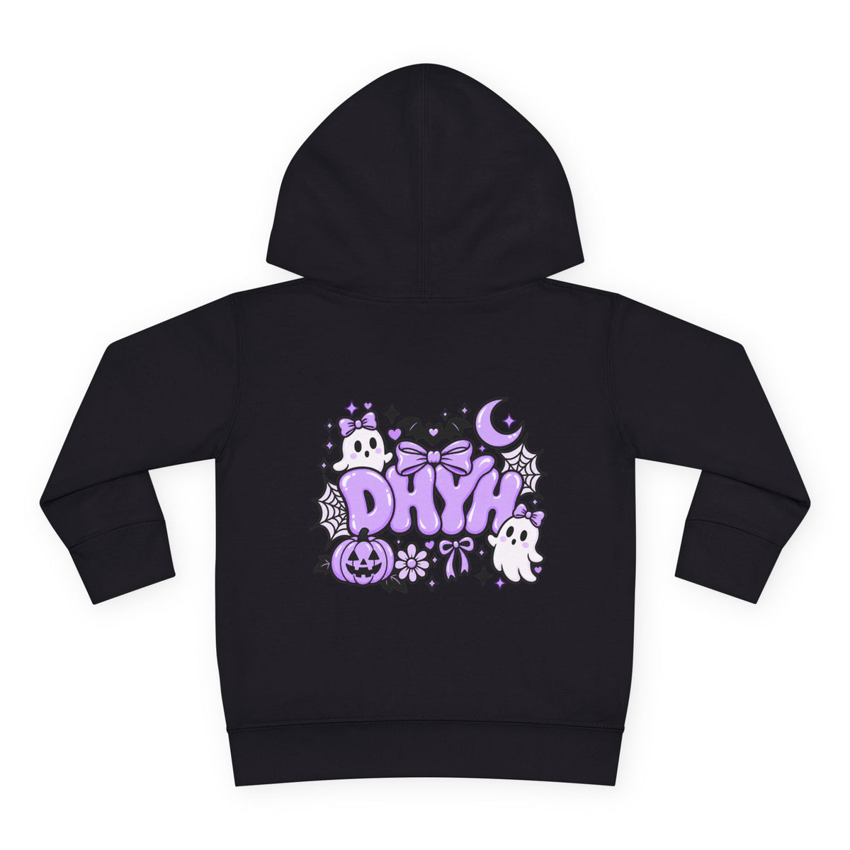 TODDLER GIRLS — Halloween Themed "DHYH" Hoodie