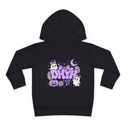 TODDLER GIRLS — Halloween Themed "DHYH" Hoodie