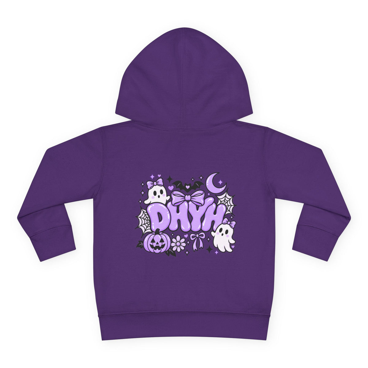 TODDLER GIRLS — Halloween Themed "DHYH" Hoodie