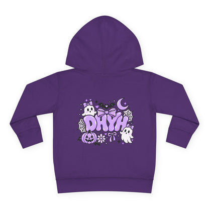 TODDLER GIRLS — Halloween Themed "DHYH" Hoodie