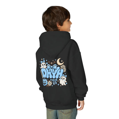 GIRLS- Blue Halloween Themed DHYH Hoodie