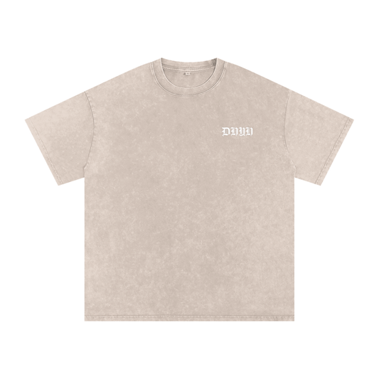 MENS- Snow Washed Oversized Cotton T-Shirt