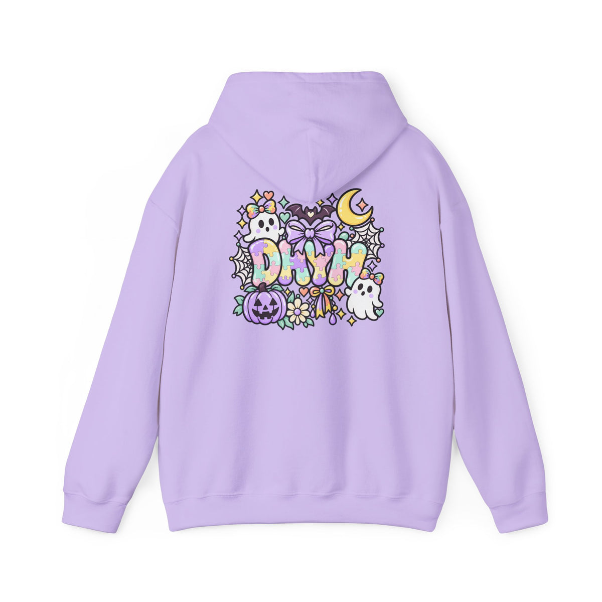 WOMEN'S- Autism Halloween Themed "DHYH" Hoodie