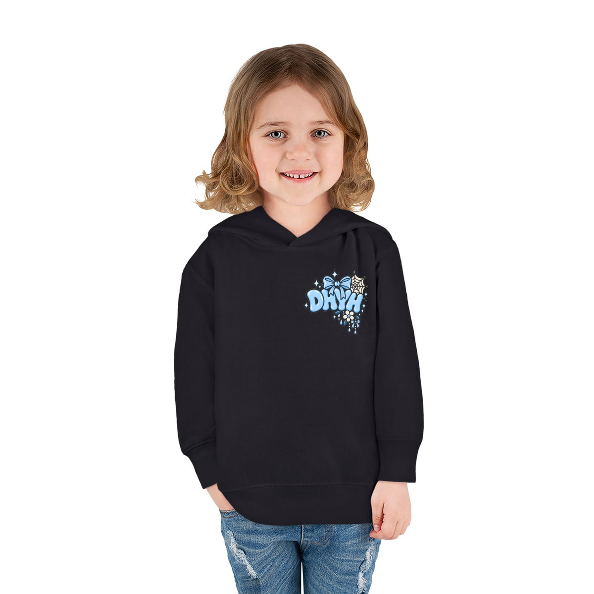 TODDLER GIRLS — Halloween Themed "DHYH" Hoodie