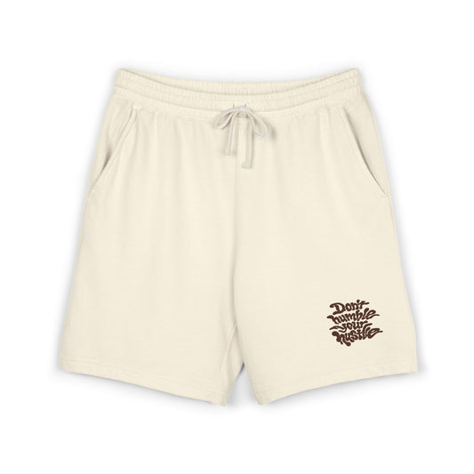 Cream- Oversized Shorts