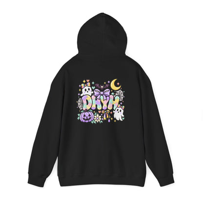 WOMEN'S- Autism Halloween Themed "DHYH" Hoodie