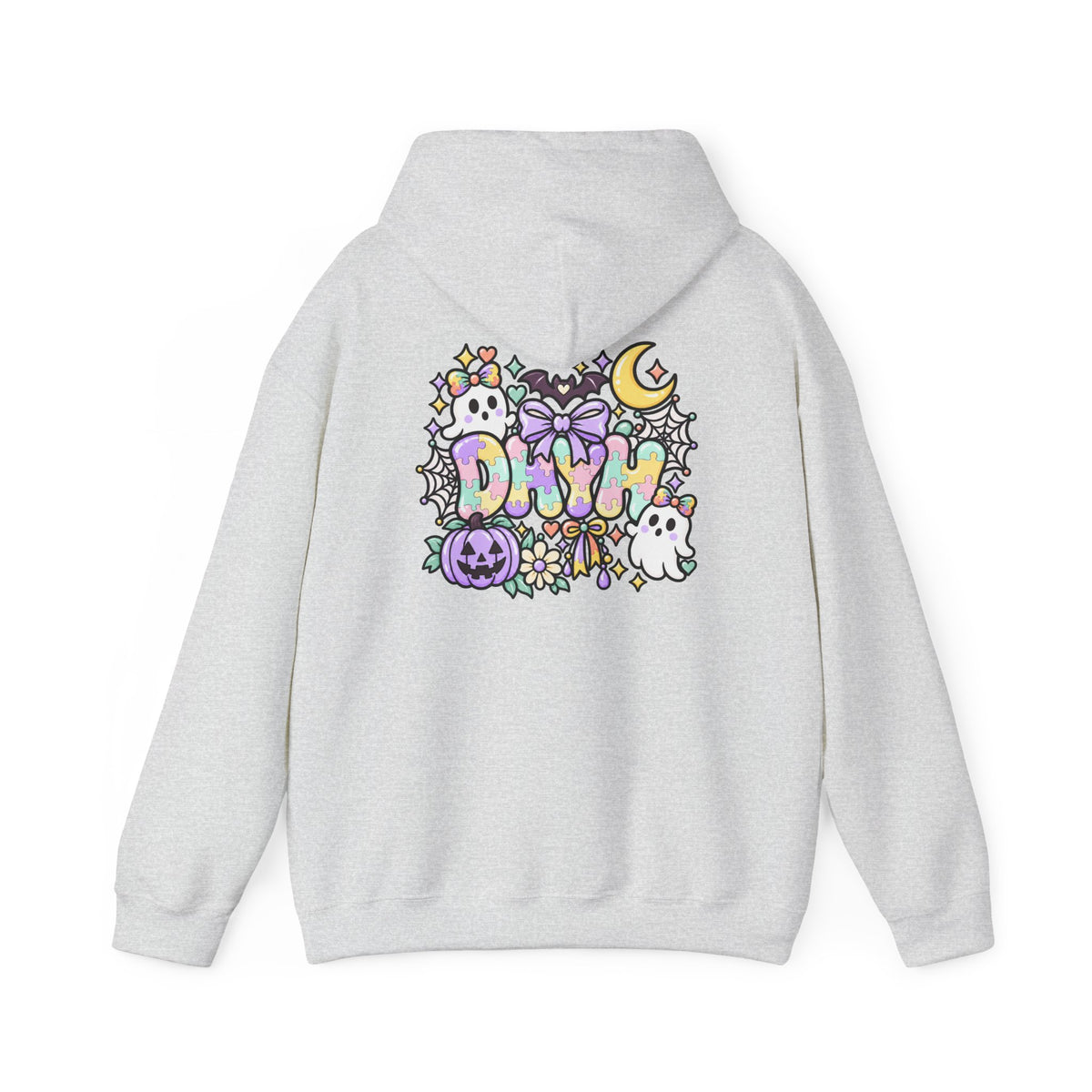 WOMEN'S- Autism Halloween Themed "DHYH" Hoodie
