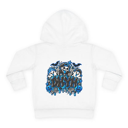TODDLER BOYS — Blue Halloween Themed "DHYH" Hoodie