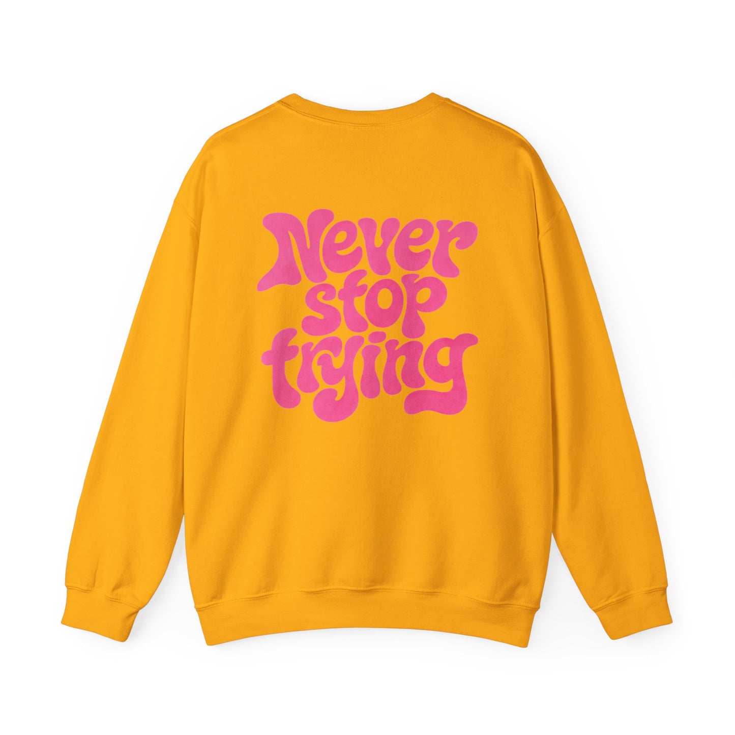Exclusive Gold/Pink- "Never Stop Trying" Don't Humble Your Hustle™