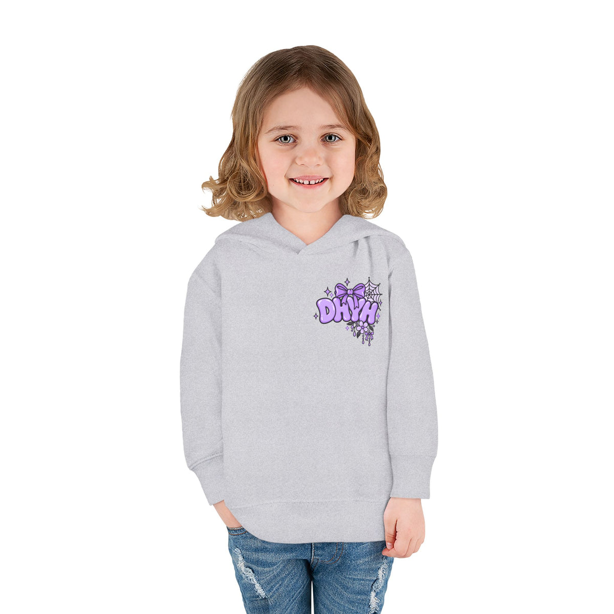 TODDLER GIRLS — Halloween Themed "DHYH" Hoodie