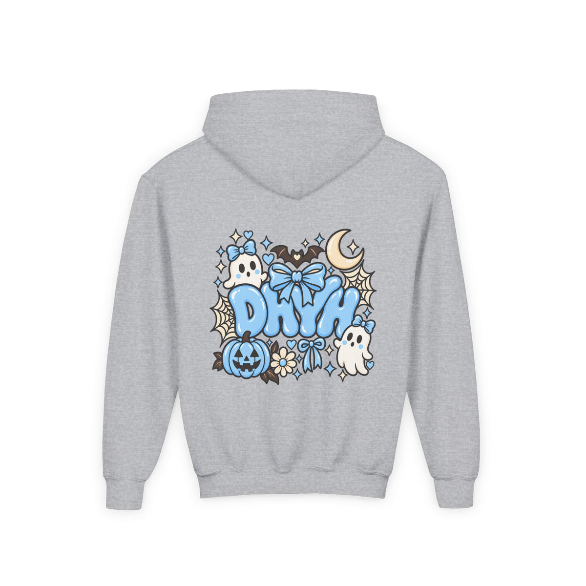 GIRLS- Blue Halloween Themed DHYH Hoodie