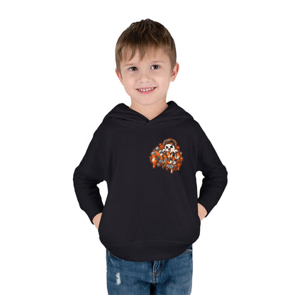 TODDLER BOYS — Orange Autism Halloween Themed "DHYH" Hoodie