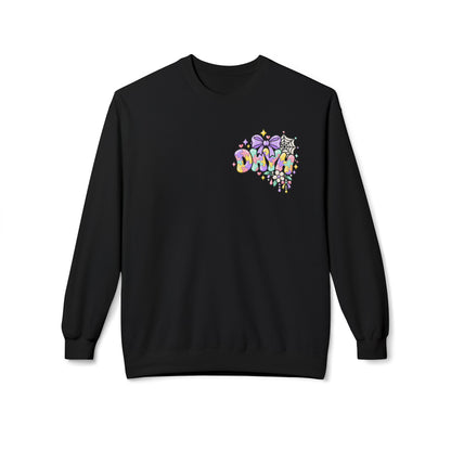 WOMENS— Autism Halloween Themed "DHYH" Crewneck