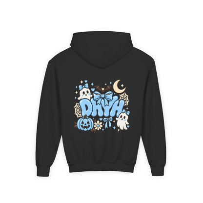 GIRLS- Blue Halloween Themed DHYH Hoodie