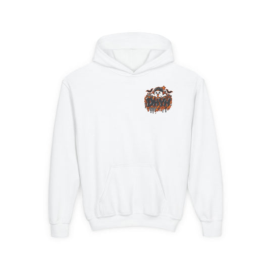 BOY'S- Orange Halloween Themed DHYH Hoodie