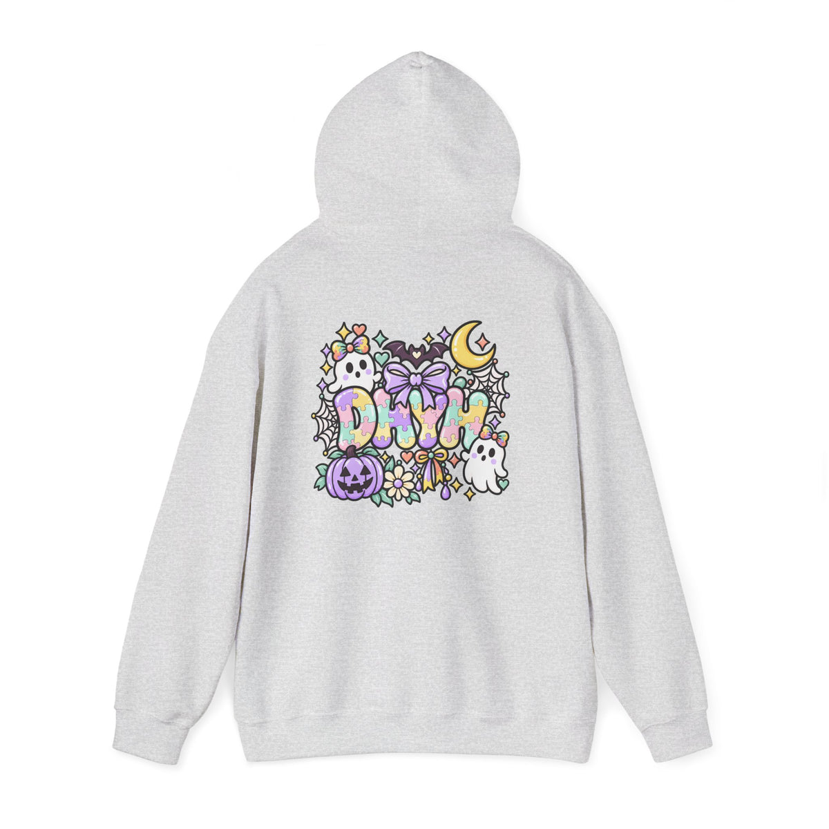 WOMEN'S- Autism Halloween Themed "DHYH" Hoodie