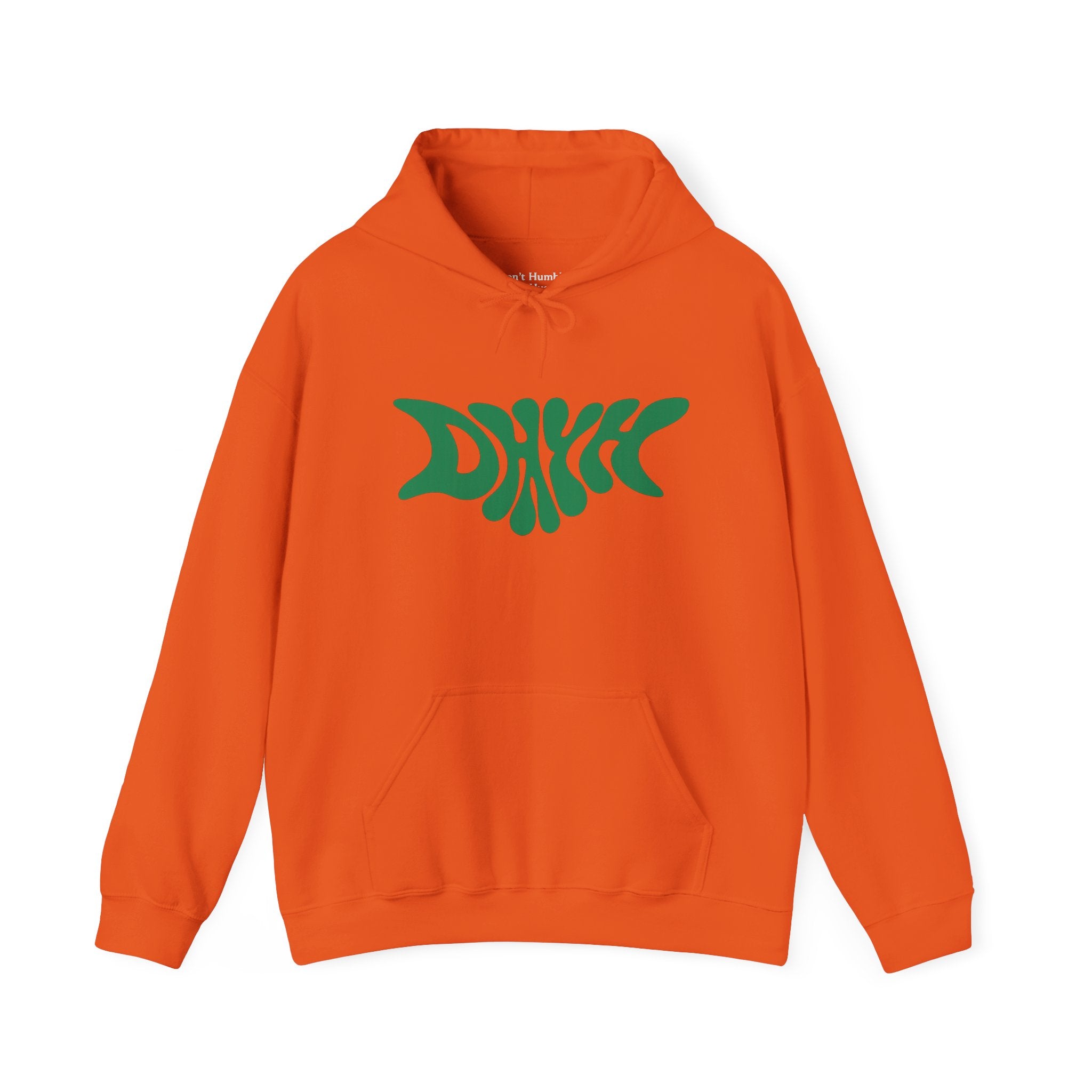 Orange- "DHYH" Hoodie